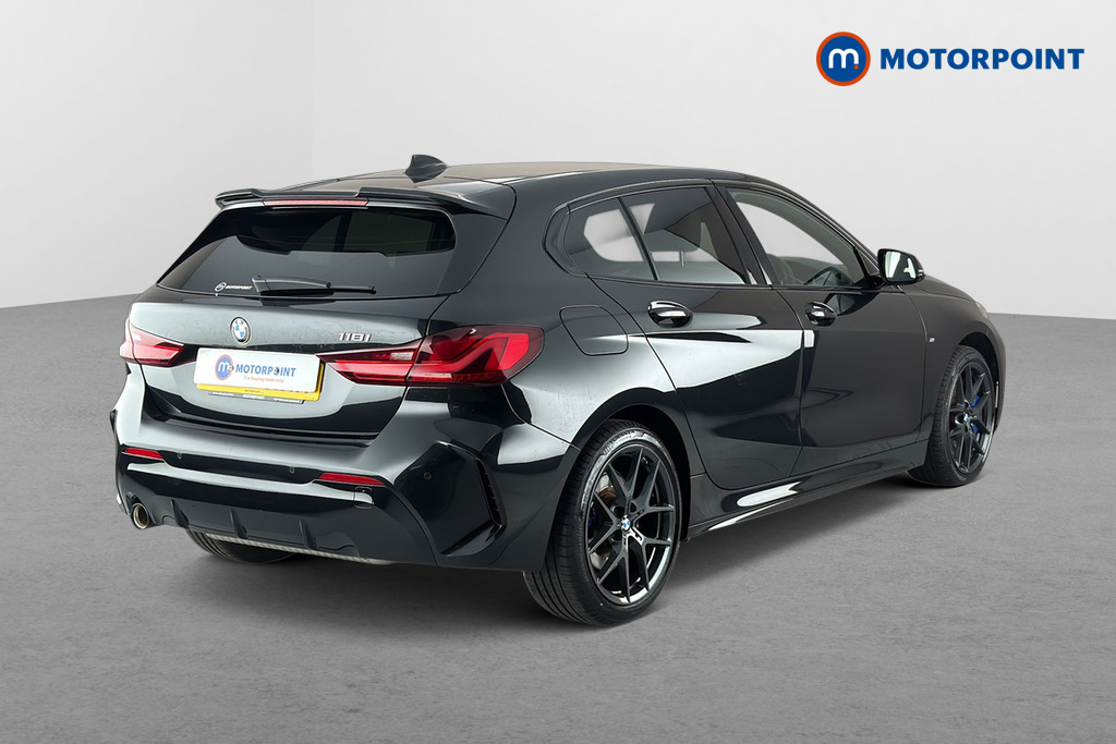 BMW 1 Series M Sport Automatic Petrol Hatchback - Stock Number (1667396) - Passenger side rear corner