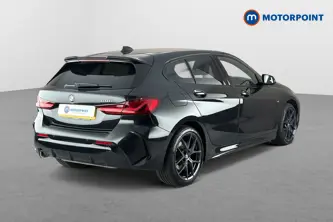 BMW 1 Series M Sport Automatic Petrol Hatchback - Stock Number (1667396) - Passenger side rear corner