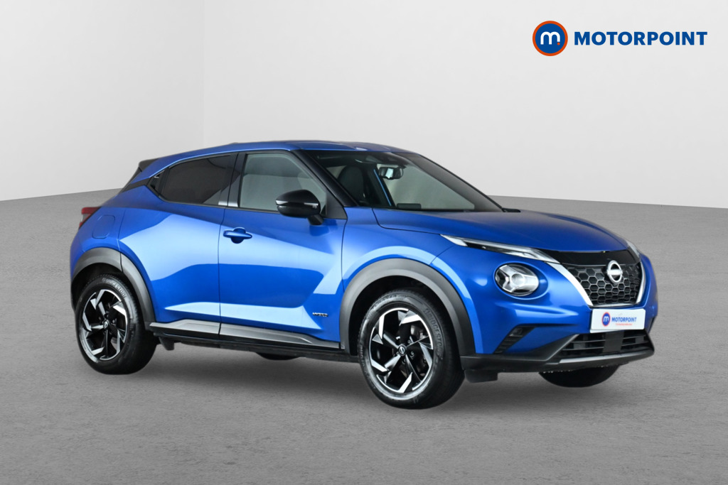 Nissan Juke N-Connecta Automatic Petrol-Electric Hybrid SUV - Stock Number (1652707) - Drivers side front corner