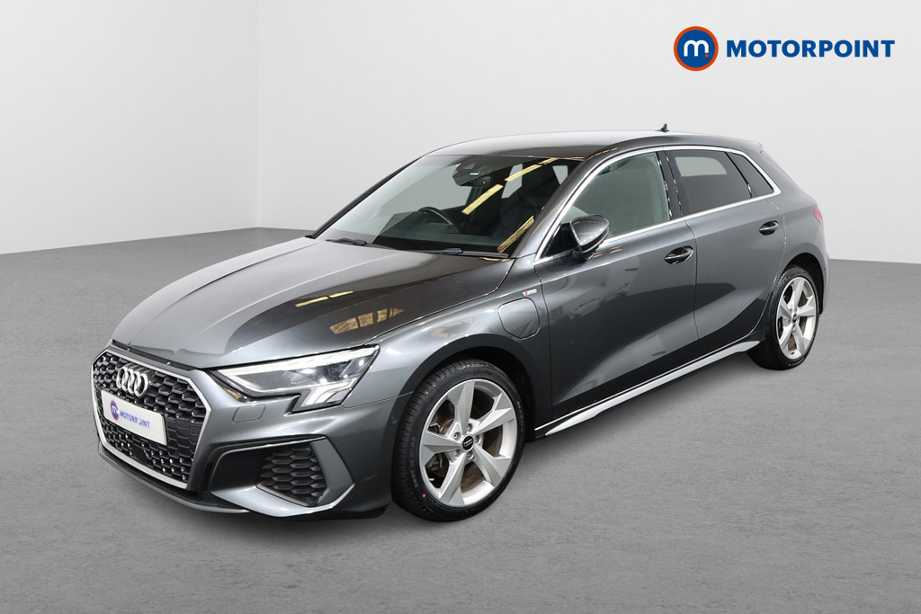 Audi A3 S Line Automatic Petrol Plug-In Hybrid Hatchback - Stock Number (1656448) - Passenger side front corner