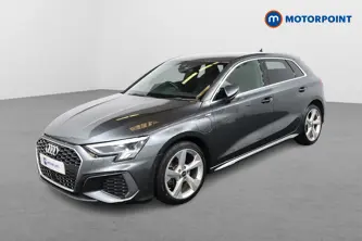 Audi A3 S Line Automatic Petrol Plug-In Hybrid Hatchback - Stock Number (1656448) - Passenger side front corner