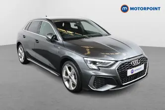 Audi A3 S Line Automatic Petrol Plug-In Hybrid Hatchback - Stock Number (1656448) - Drivers side front corner