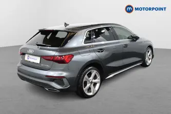 Audi A3 S Line Automatic Petrol Plug-In Hybrid Hatchback - Stock Number (1656448) - Drivers side rear corner