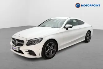 Mercedes-Benz C Class Amg Line Edition Automatic Petrol Coupe - Stock Number (1662336) - Passenger side front corner
