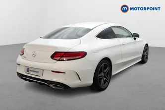 Mercedes-Benz C Class Amg Line Edition Automatic Petrol Coupe - Stock Number (1662336) - Drivers side rear corner