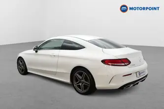 Mercedes-Benz C Class Amg Line Edition Automatic Petrol Coupe - Stock Number (1662336) - Passenger side rear corner