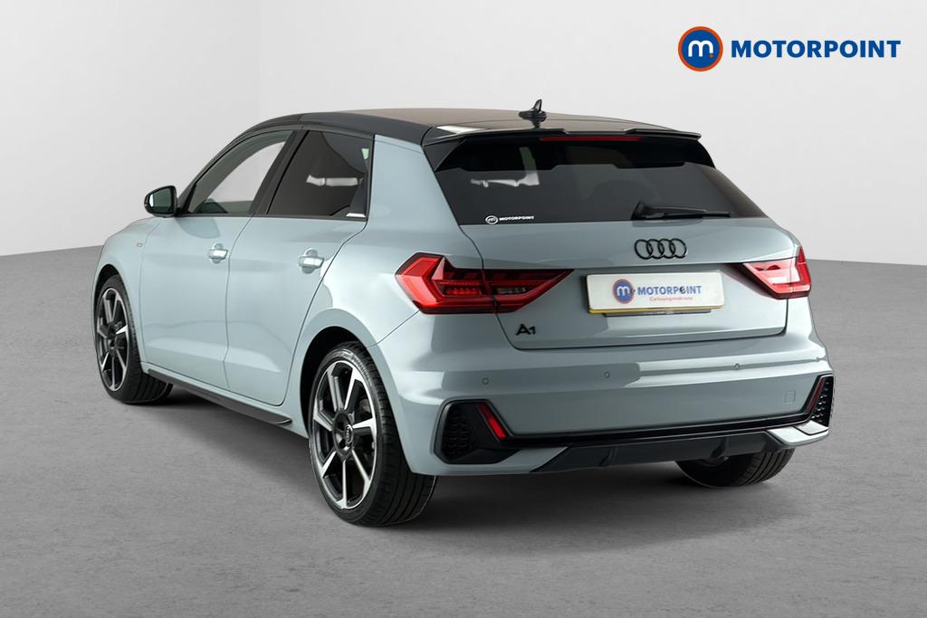 Audi A1 Black Edition Manual Petrol Hatchback - Stock Number (1665259) - Drivers side rear corner