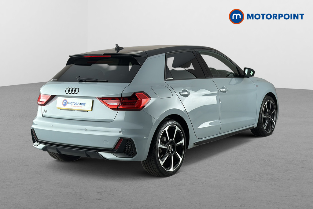 Audi A1 Black Edition Manual Petrol Hatchback - Stock Number (1665259) - Passenger side rear corner