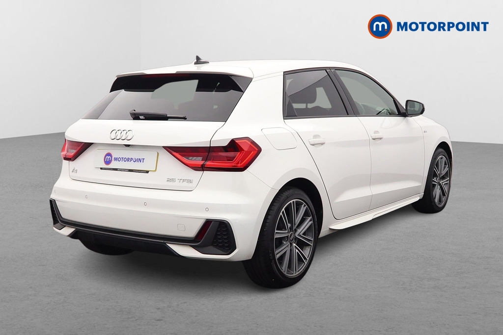 Audi A1 S Line Manual Petrol Hatchback - Stock Number (1666635) - Drivers side rear corner