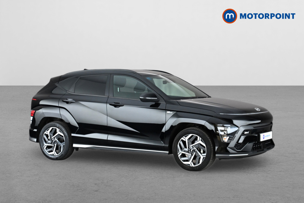 Hyundai Kona N Line Automatic Petrol-Electric Hybrid SUV - Stock Number (1667107) - Passenger side