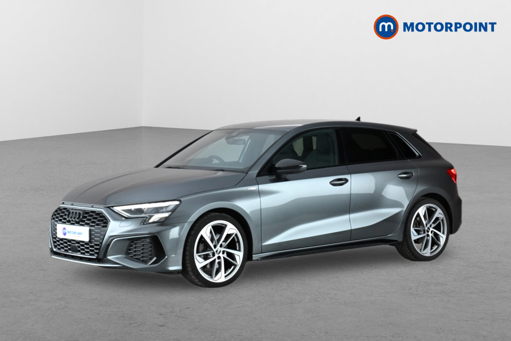 Audi A3 Black Edition Automatic Petrol Hatchback - Stock Number (1667504) - Passenger side front corner