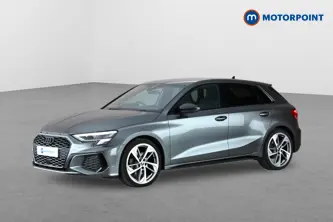 Audi A3 Black Edition Automatic Petrol Hatchback - Stock Number (1667504) - Passenger side front corner