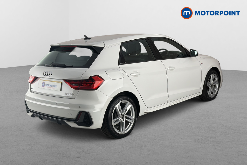 Audi A1 S Line Manual Petrol Hatchback - Stock Number (1667833) - Passenger side rear corner
