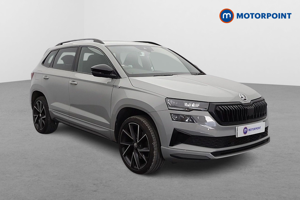 Skoda Karoq Sportline Manual Petrol SUV - Stock Number (1654461) - Drivers side front corner