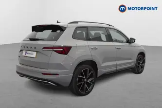 Skoda Karoq Sportline Manual Petrol SUV - Stock Number (1654461) - Drivers side rear corner