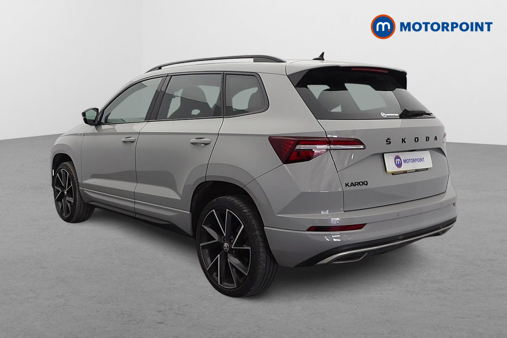 Skoda Karoq Sportline Manual Petrol SUV - Stock Number (1654461) - Passenger side rear corner