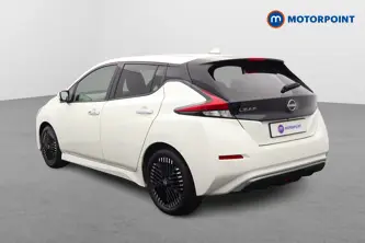 Nissan Leaf N-Connecta Automatic Electric Hatchback - Stock Number (1657838) - Passenger side rear corner