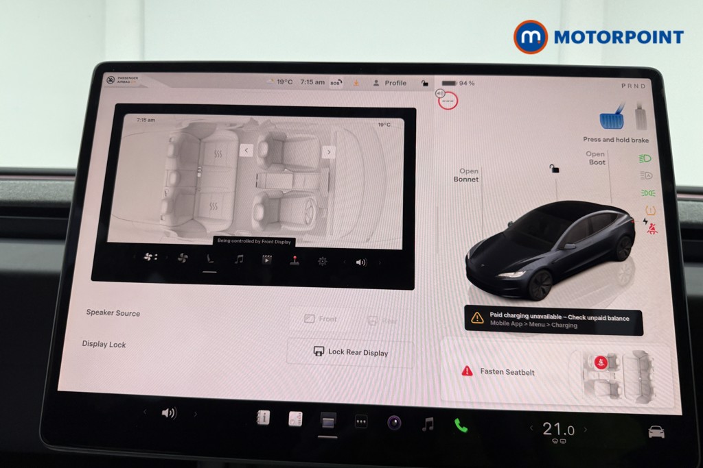 Tesla Model 3 Rwd 4Dr Auto Automatic Electric Saloon - Stock Number (1658044) - 3rd supplementary image
