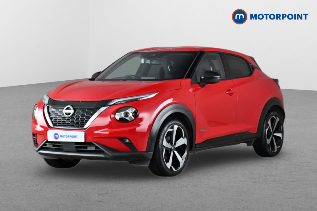Nissan Juke Tekna Automatic Petrol-Electric Hybrid SUV - Stock Number (1660839) - Passenger side front corner