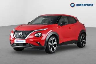 Nissan Juke Tekna Automatic Petrol-Electric Hybrid SUV - Stock Number (1660839) - Passenger side front corner