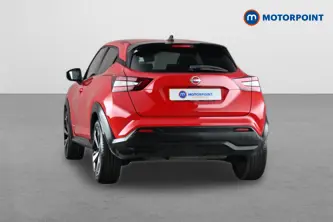 Nissan Juke Tekna Automatic Petrol-Electric Hybrid SUV - Stock Number (1660839) - Rear bumper