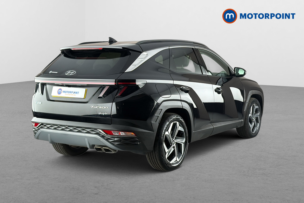 Hyundai Tucson Ultimate Automatic Petrol Plug-In Hybrid SUV - Stock Number (1661900) - Passenger side rear corner