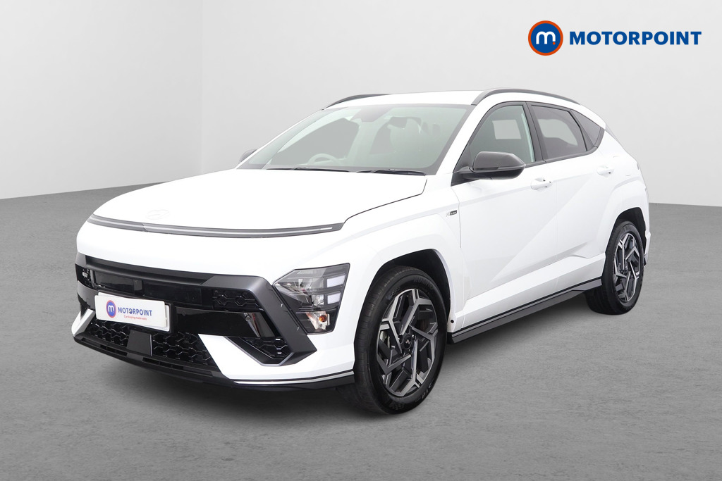 Hyundai Kona N Line Automatic Petrol-Electric Hybrid SUV - Stock Number (1667360) - Passenger side front corner