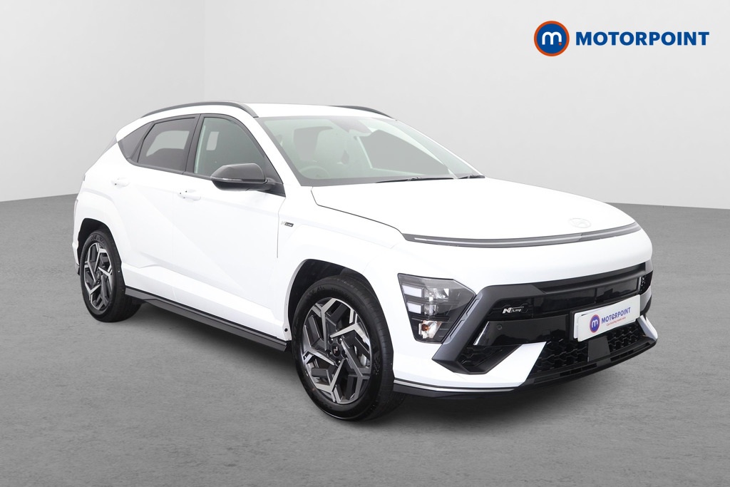 Hyundai Kona N Line Automatic Petrol-Electric Hybrid SUV - Stock Number (1667360) - Drivers side front corner