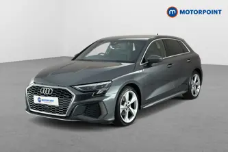 Audi A3 S Line Manual Petrol Hatchback - Stock Number (1667798) - Passenger side front corner