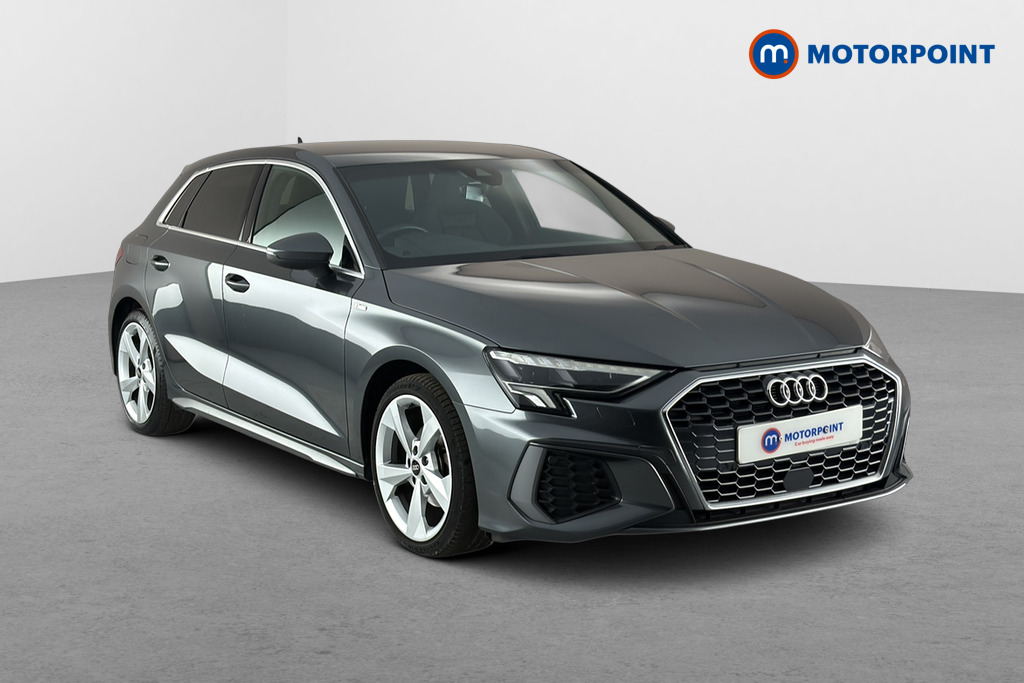 Audi A3 S Line Manual Petrol Hatchback - Stock Number (1667798) - Drivers side front corner