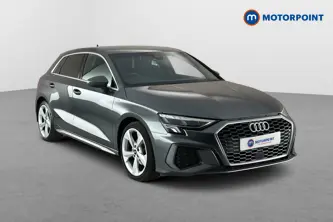 Audi A3 S Line Manual Petrol Hatchback - Stock Number (1667798) - Drivers side front corner