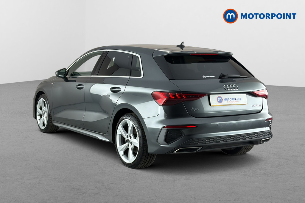 Audi A3 S Line Manual Petrol Hatchback - Stock Number (1667798) - Drivers side rear corner