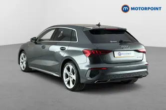 Audi A3 S Line Manual Petrol Hatchback - Stock Number (1667798) - Drivers side rear corner