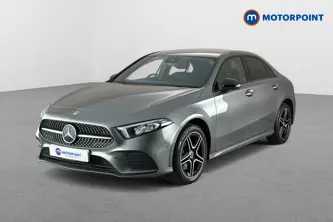 Mercedes-Benz A Class Amg Line Automatic Petrol Plug-In Hybrid Saloon - Stock Number (1667913) - Passenger side front corner