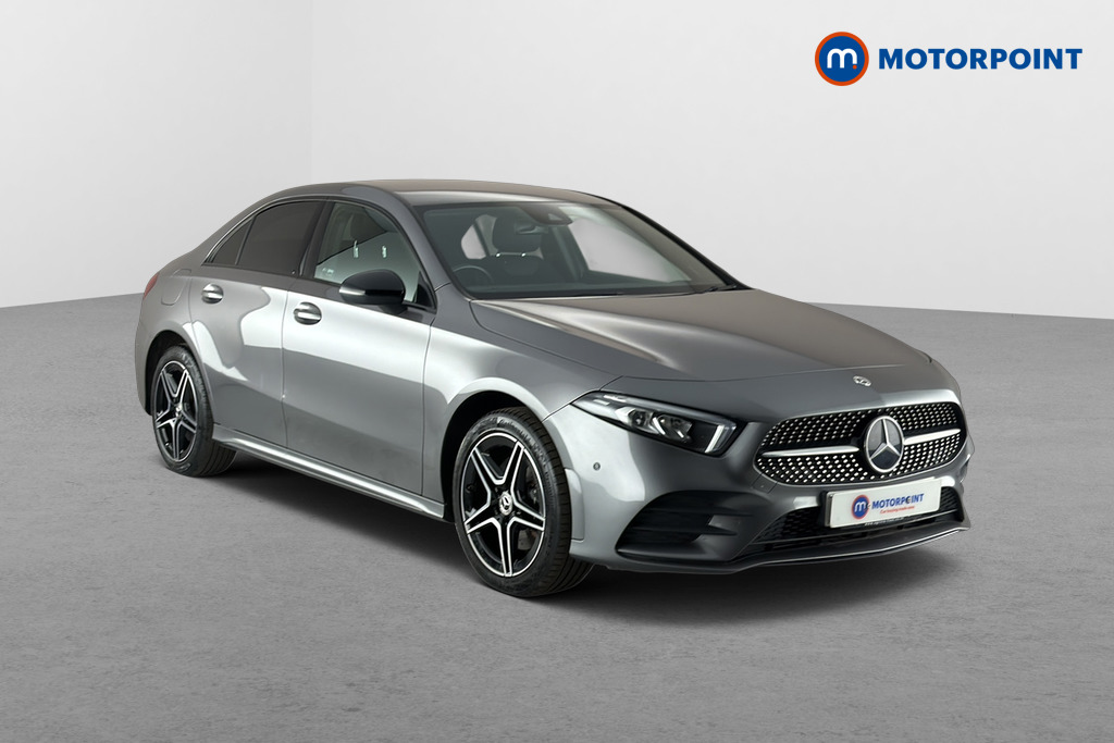 Mercedes-Benz A Class Amg Line Automatic Petrol Plug-In Hybrid Saloon - Stock Number (1667913) - Drivers side front corner