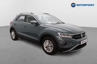 Volkswagen T-Roc Life Manual Petrol SUV - Stock Number (1654077) - Drivers side front corner