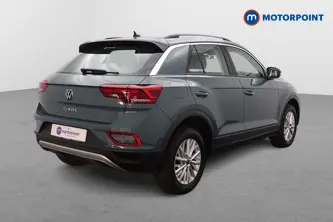 Volkswagen T-Roc Life Manual Petrol SUV - Stock Number (1654077) - Drivers side rear corner