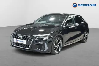 Audi A3 S Line Automatic Petrol Hatchback - Stock Number (1654387) - Passenger side front corner