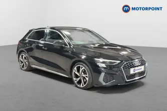 Audi A3 S Line Automatic Petrol Hatchback - Stock Number (1654387) - Drivers side front corner