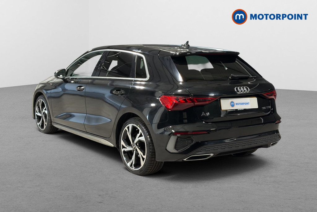 Audi A3 S Line Automatic Petrol Hatchback - Stock Number (1654387) - Drivers side rear corner