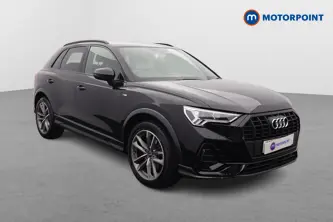 Audi Q3 Black Edition Automatic Petrol SUV - Stock Number (1656684) - Drivers side front corner