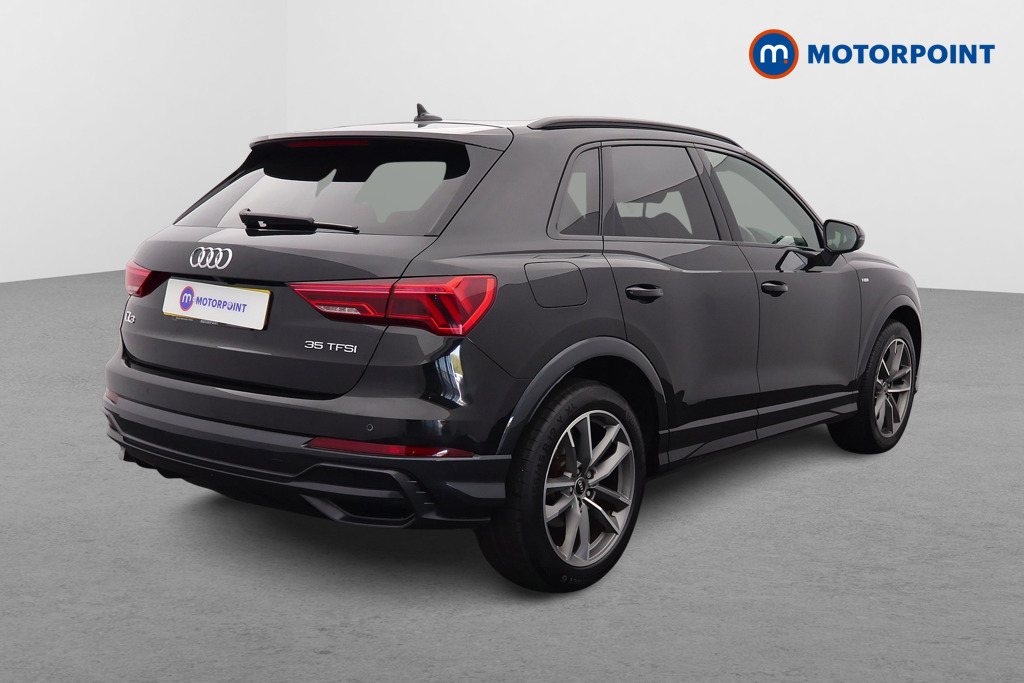Audi Q3 Black Edition Automatic Petrol SUV - Stock Number (1656684) - Drivers side rear corner
