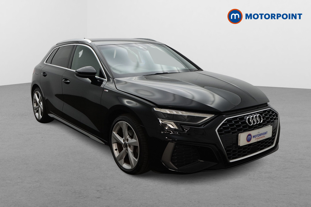 Audi A3 S Line Manual Petrol Hatchback - Stock Number (1660373) - Drivers side front corner