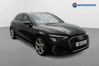 Audi A3 S Line Manual Petrol Hatchback - Stock Number (1660373) - Drivers side front corner