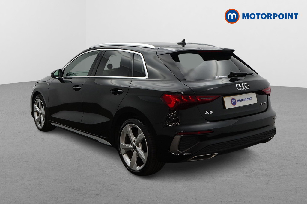 Audi A3 S Line Manual Petrol Hatchback - Stock Number (1660373) - Passenger side rear corner
