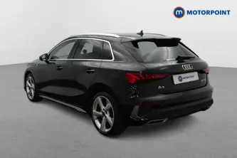 Audi A3 S Line Manual Petrol Hatchback - Stock Number (1660373) - Passenger side rear corner