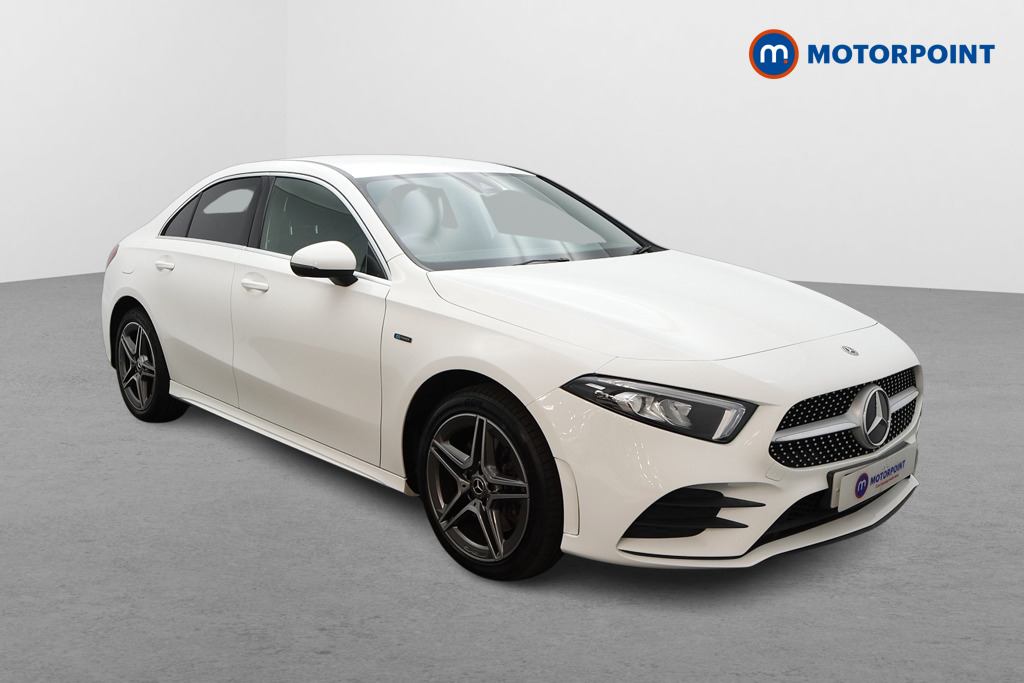 Mercedes-Benz A Class Amg Line Automatic Petrol Plug-In Hybrid Saloon - Stock Number (1660645) - Drivers side front corner