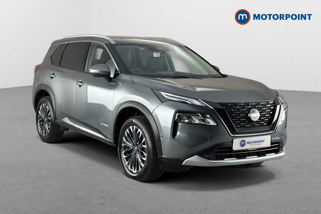 Nissan X-Trail Tekna Automatic Petrol-Electric Hybrid SUV - Stock Number (1665453) - Drivers side front corner