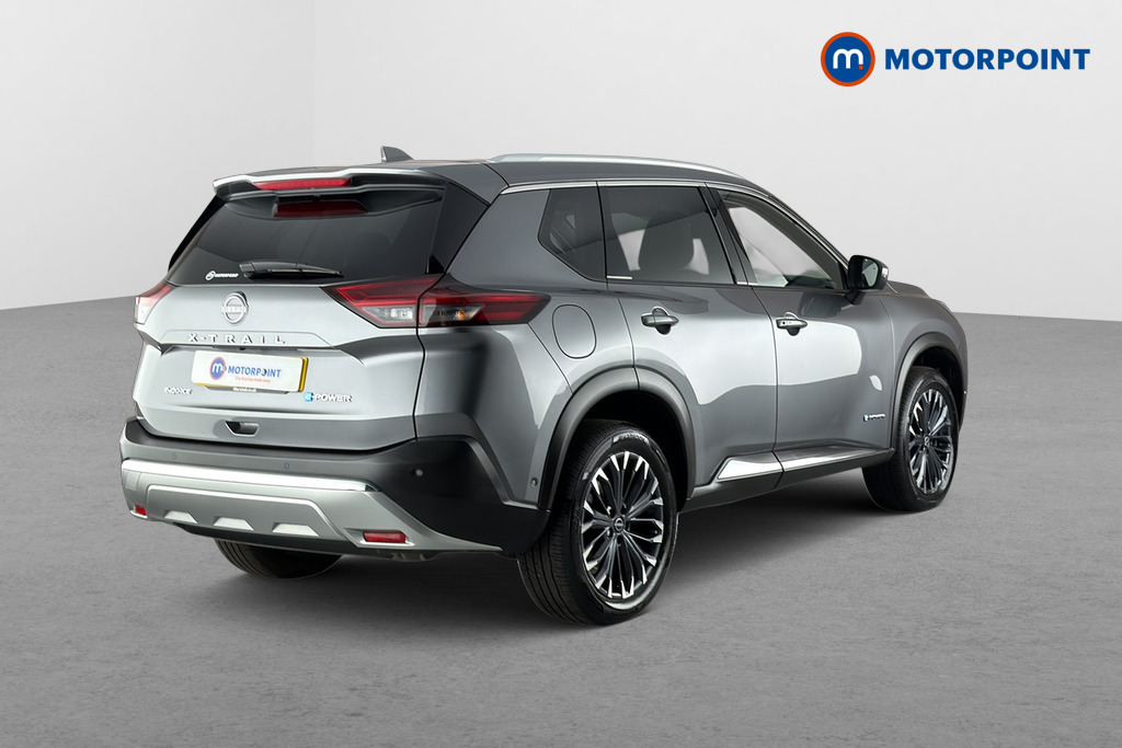 Nissan X-Trail Tekna Automatic Petrol-Electric Hybrid SUV - Stock Number (1665453) - Passenger side rear corner