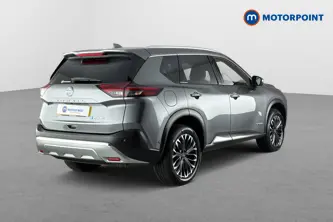 Nissan X-Trail Tekna Automatic Petrol-Electric Hybrid SUV - Stock Number (1665453) - Passenger side rear corner